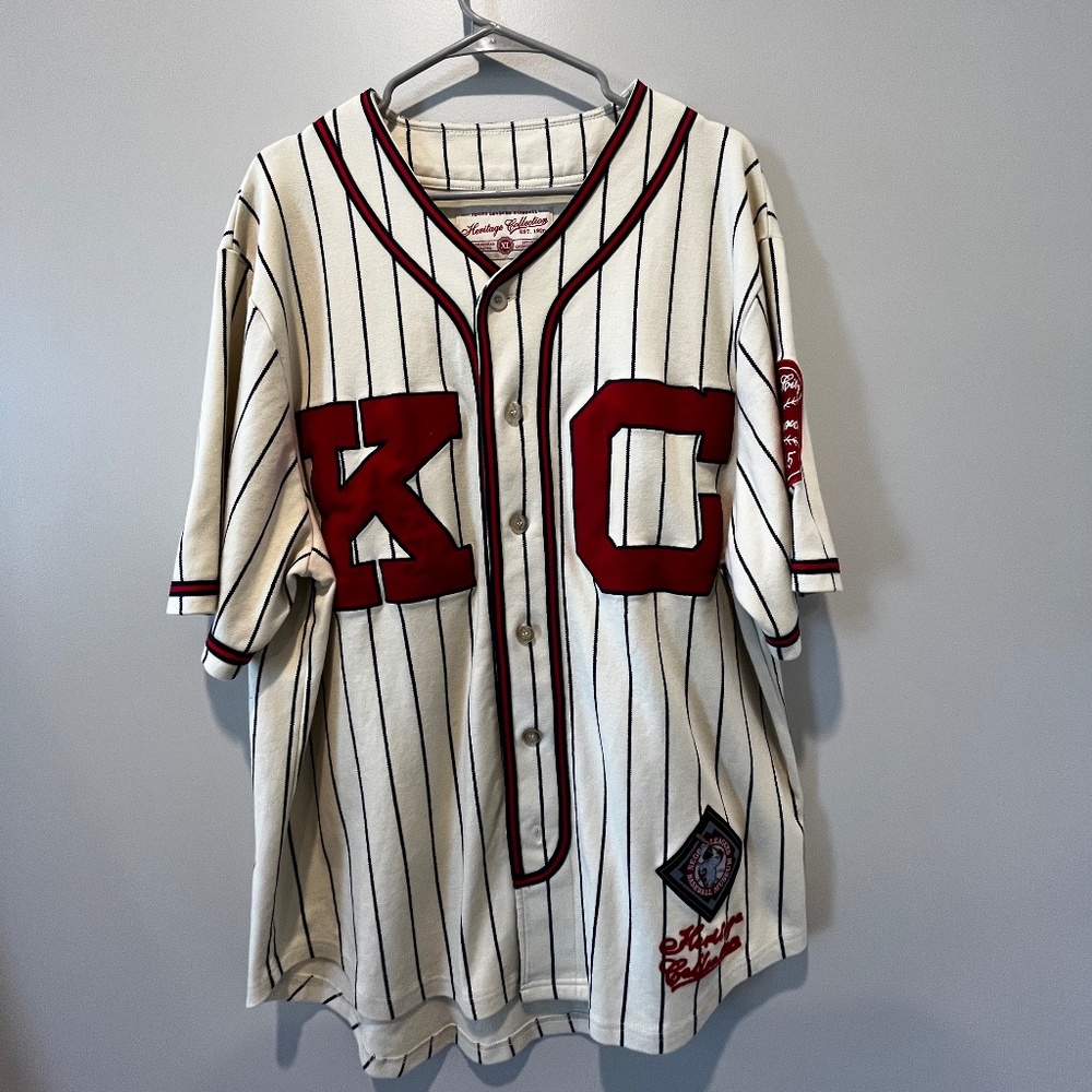 Vintage Kansas City Monarchs Baseball Jersey (XL) (Officially Licensed)